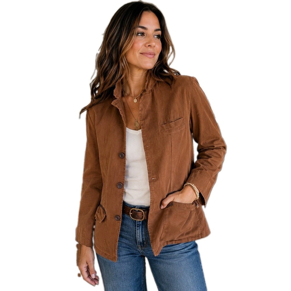 Mondragon'es VTG 70' 80's  Cottagecore Boho Chic Casual Blazer Lagenlook SZ‎ M